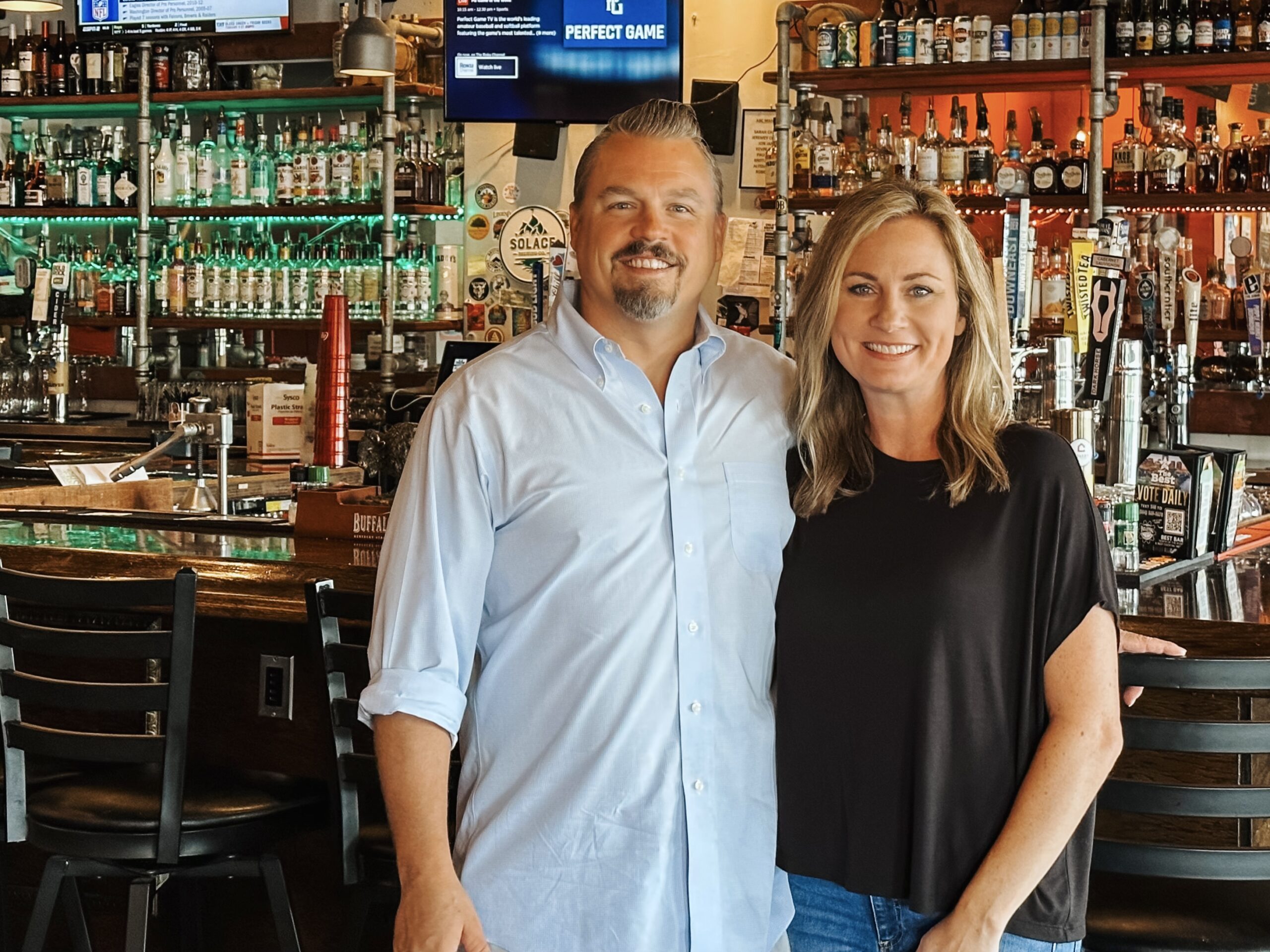 Industrial Taphouse owners Jeremy and Sarah Chapman